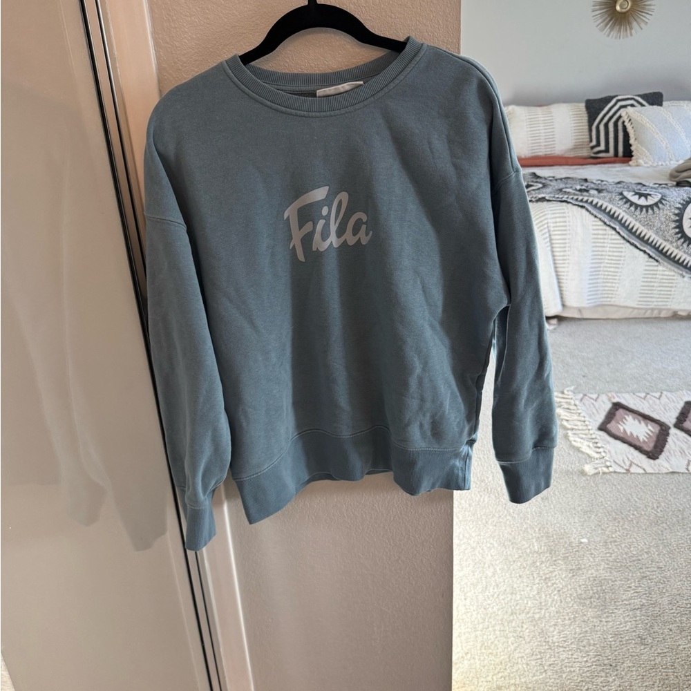Fila Light Blue Crewneck